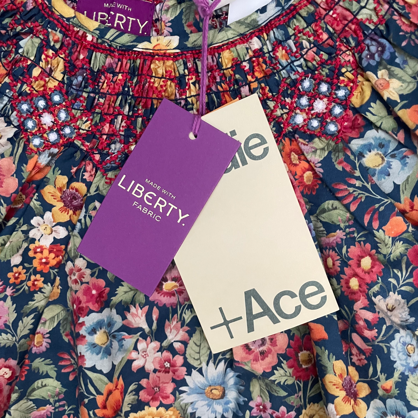Floral Goldie & Ace Dress, 6-12M