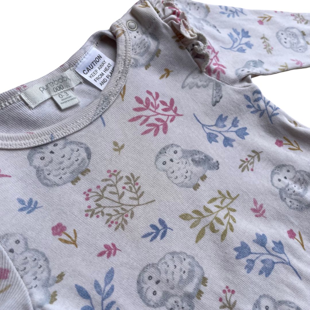 Purebaby Bodysuit, 000