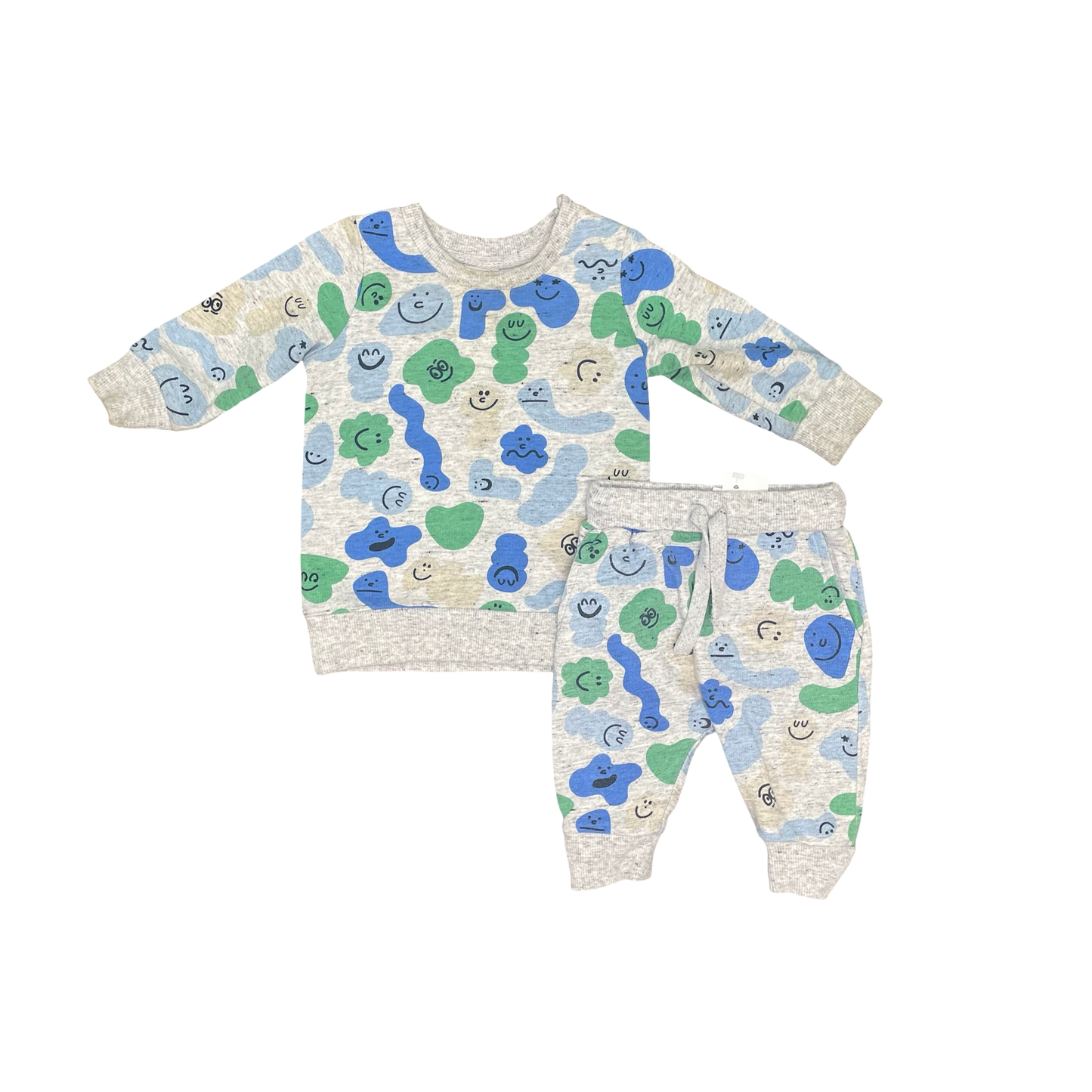 Multi clouds Seed Tracksuit, 0-3M