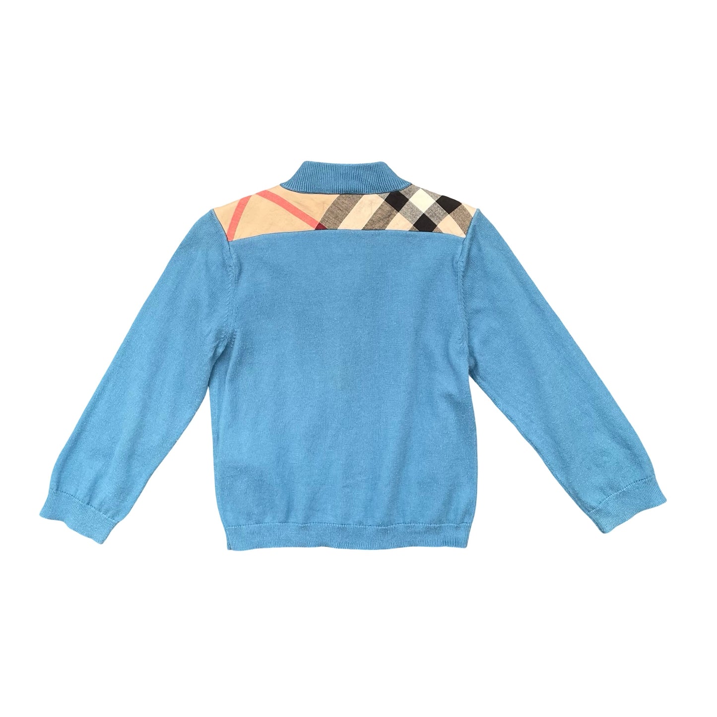 Blue Burberry Cardigan, 3Y