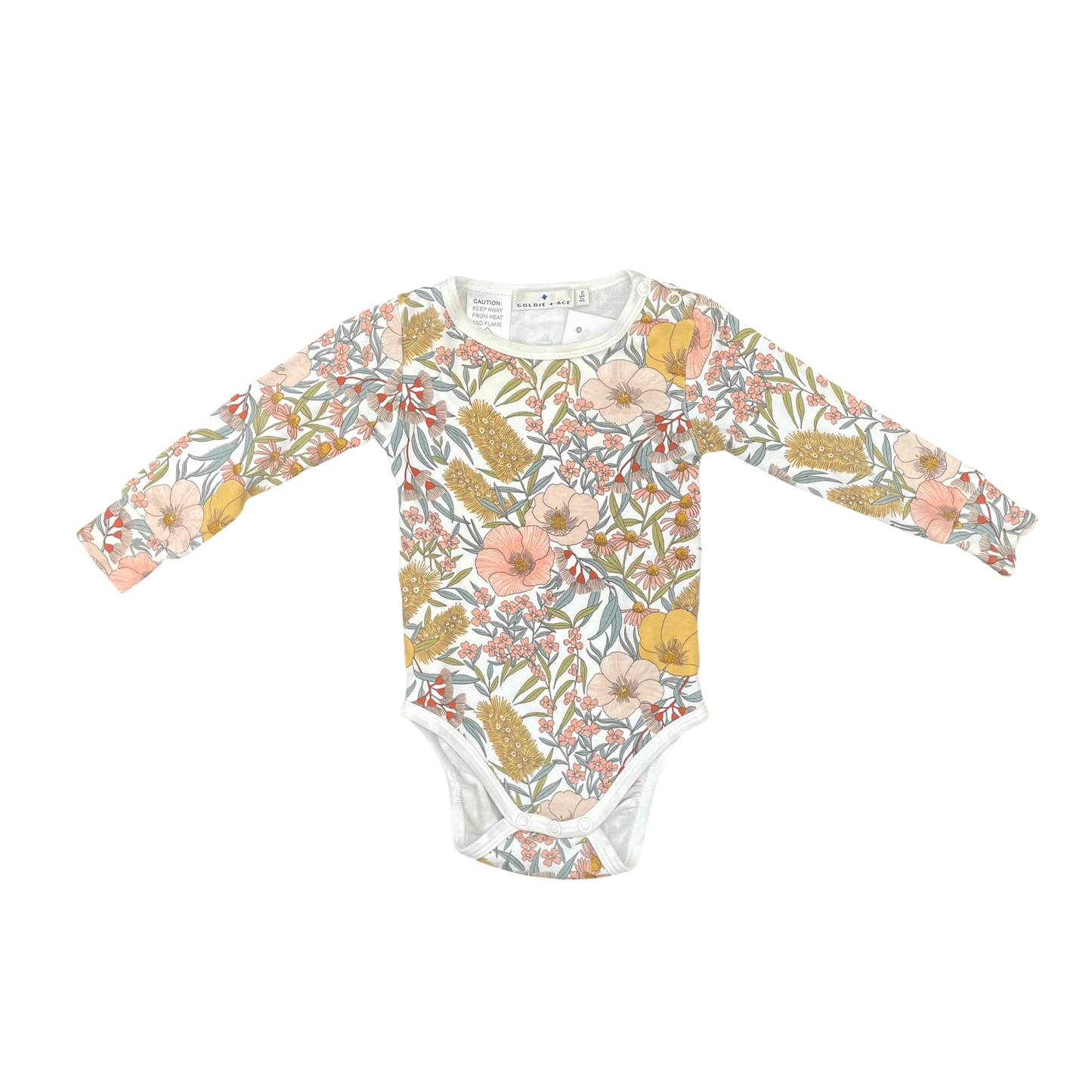 Multi Goldie & Ace Bodysuit, 3-6M