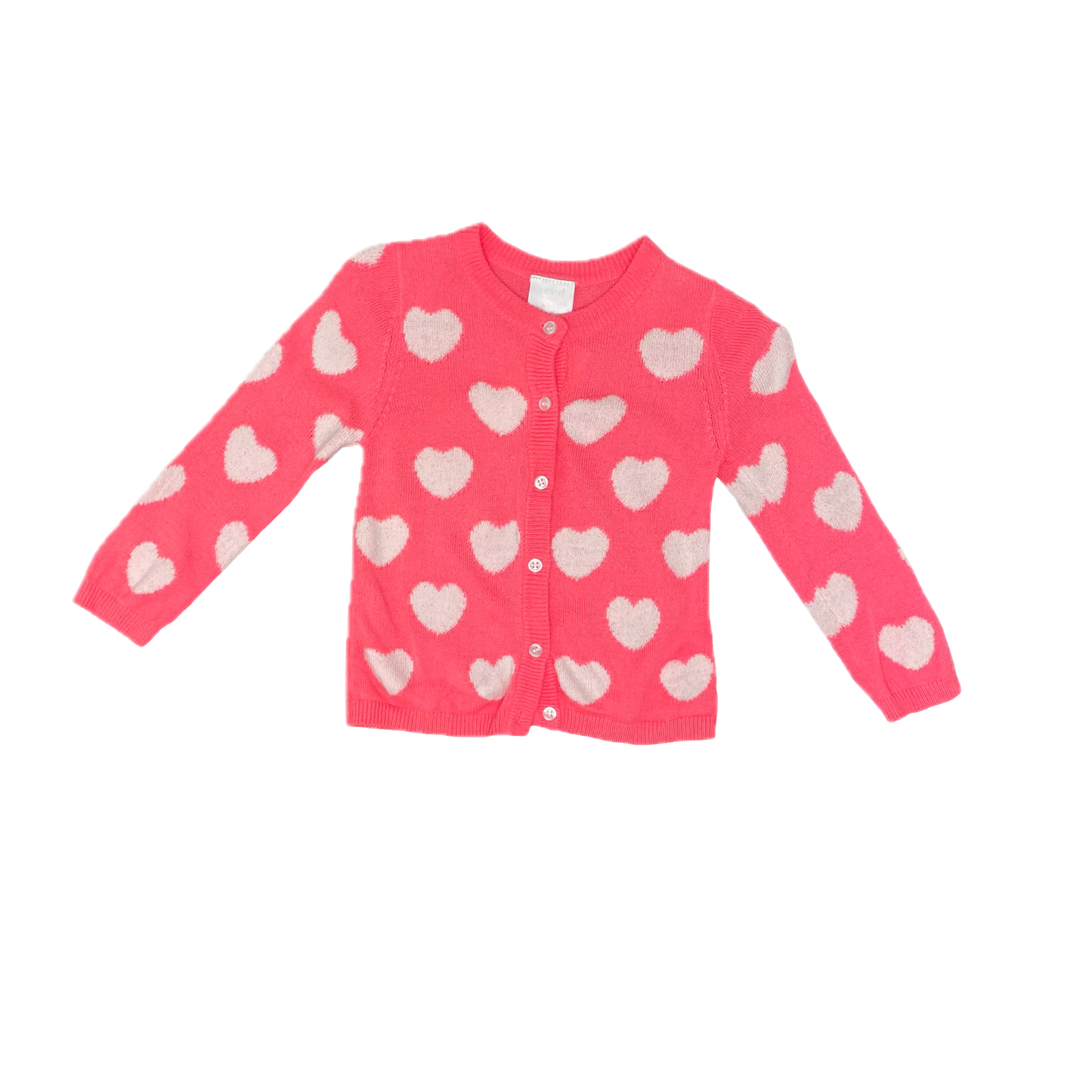 Pink Seed Cardigan, 6-12M