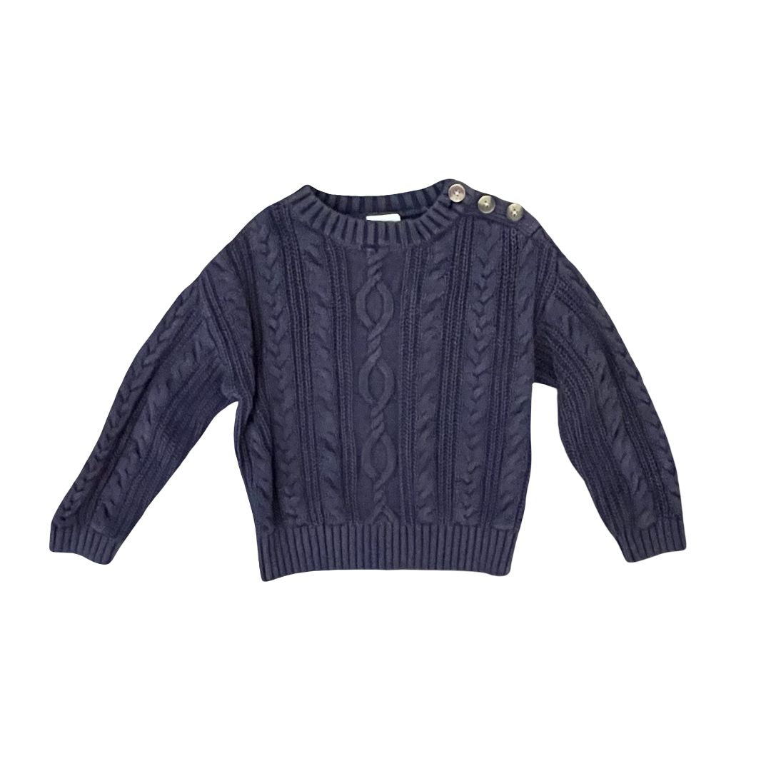 Navy Seed Jumper, 4Y