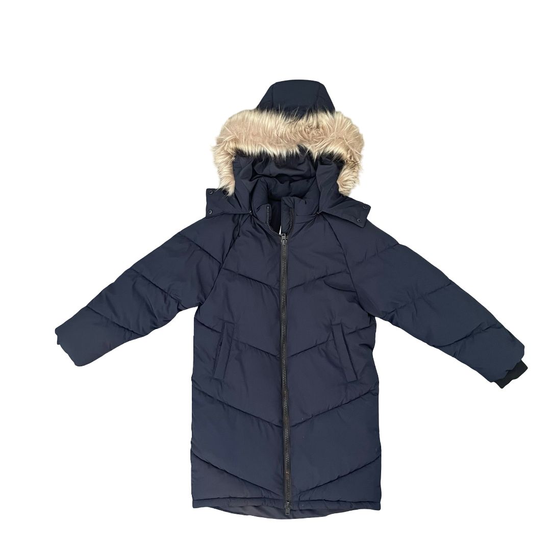 Navy Decjuba Puffer Jacket, 8Y
