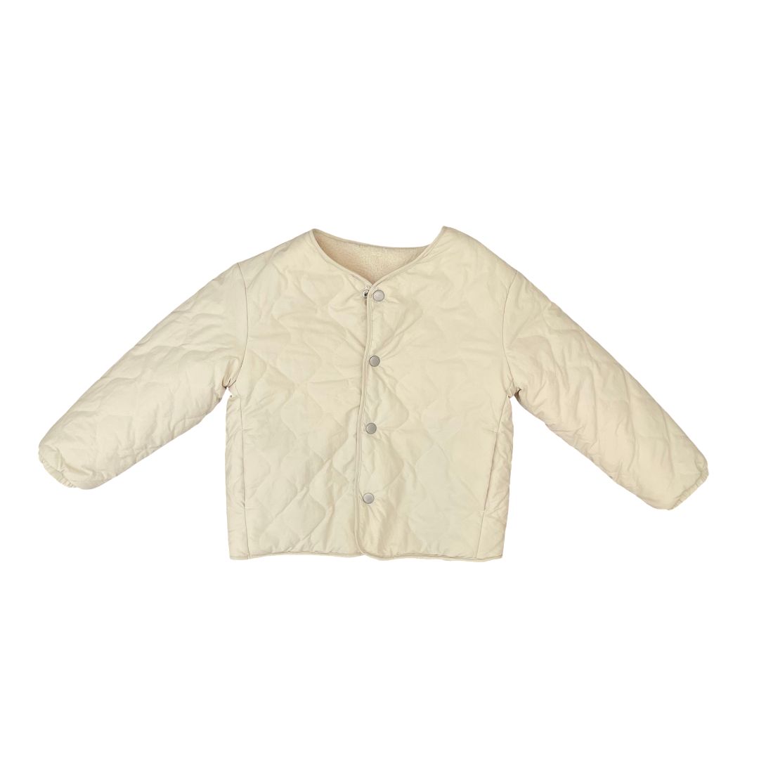 Cream dougal Reversible Bomber Jacket, 6Y