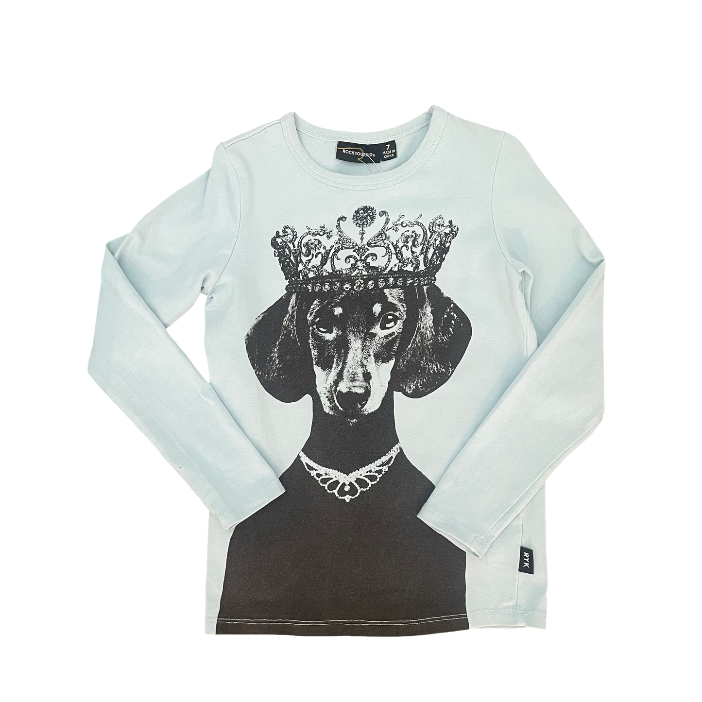 Blue Rock Your Kid Long Sleeve Top, 7Y