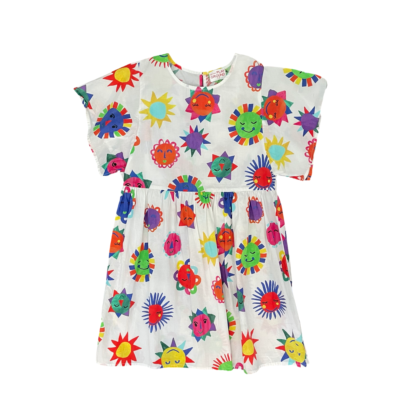Multi suns Gorman Playground Dress, 7-8Y
