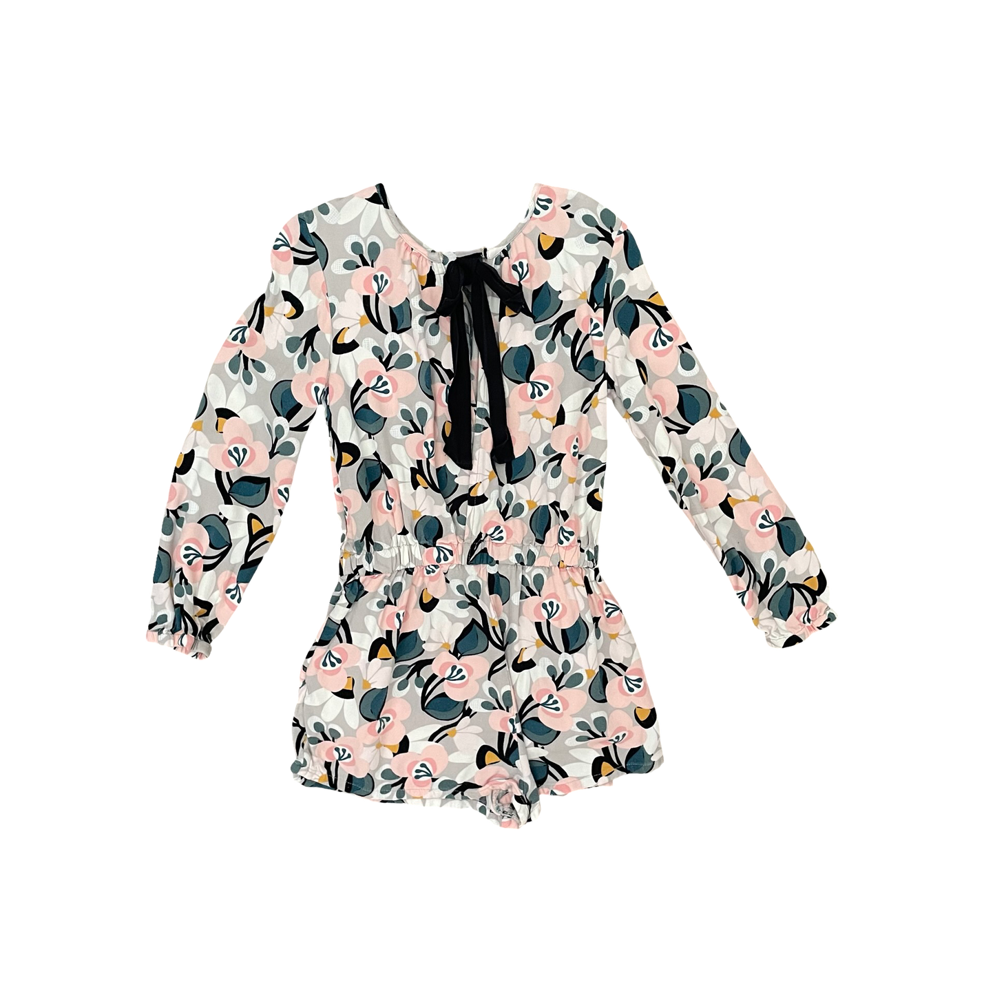 Floral Country Road Playsuit, 5Y