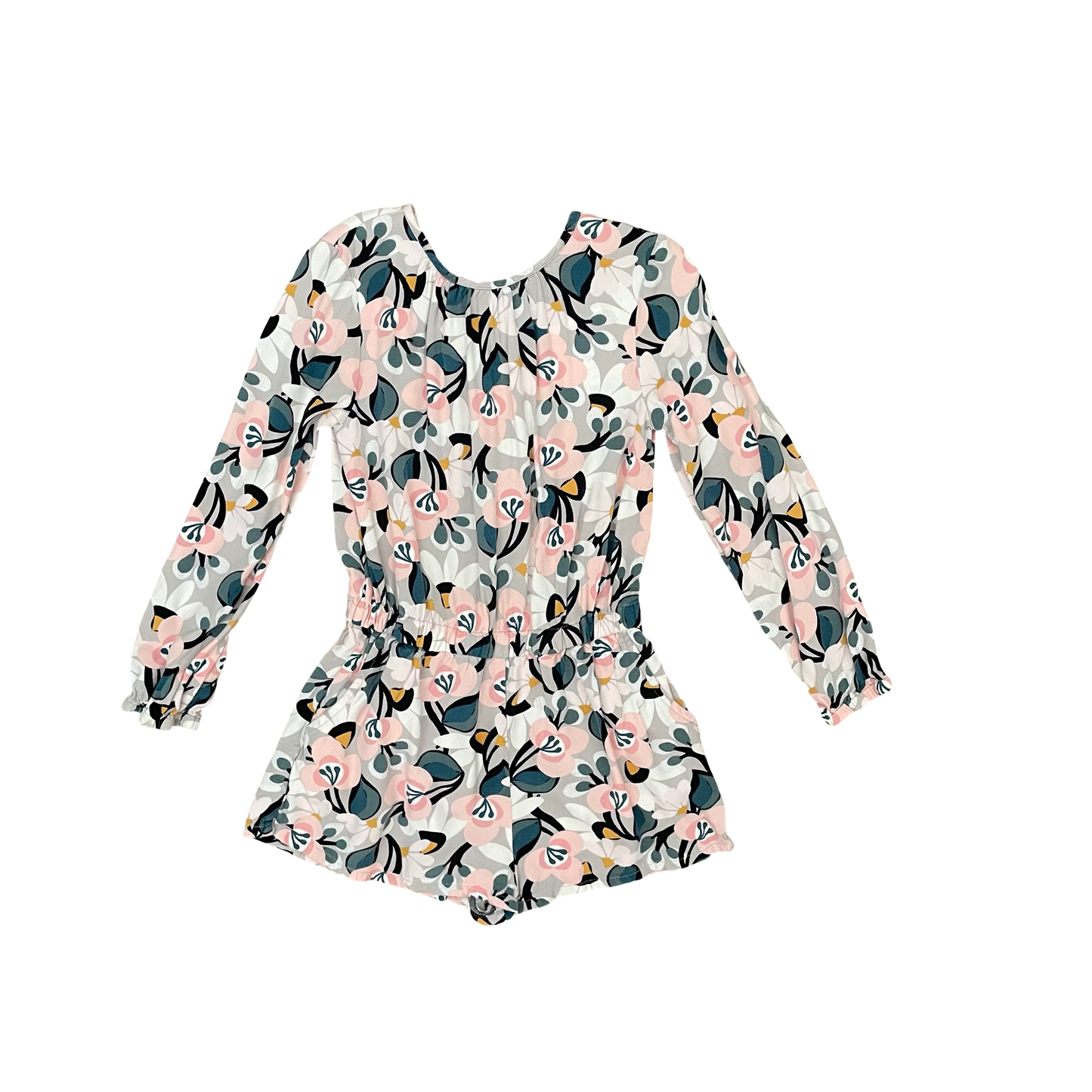 Floral Country Road Playsuit, 5Y