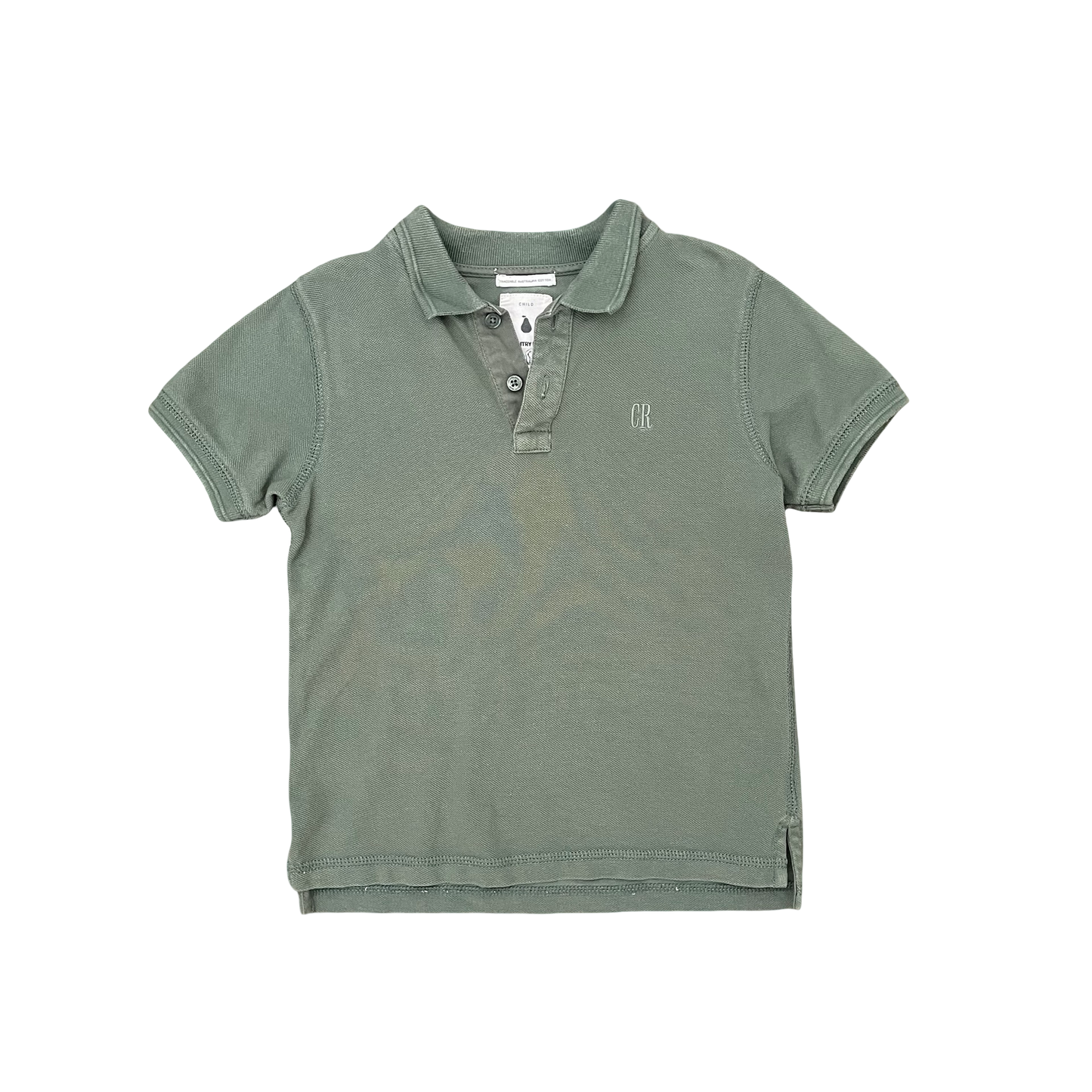 Green Country Road Polo Shirt, 5Y