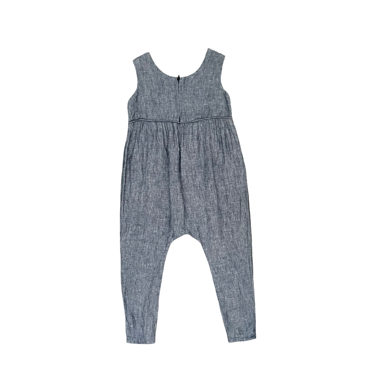 Denim Myrtle Mac Jumpsuit, 6Y