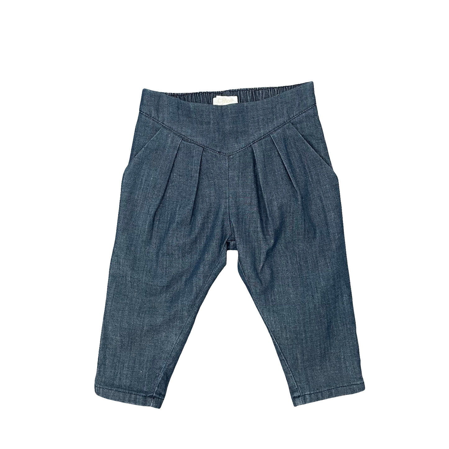 Denim Chloe Pants, 6-12M
