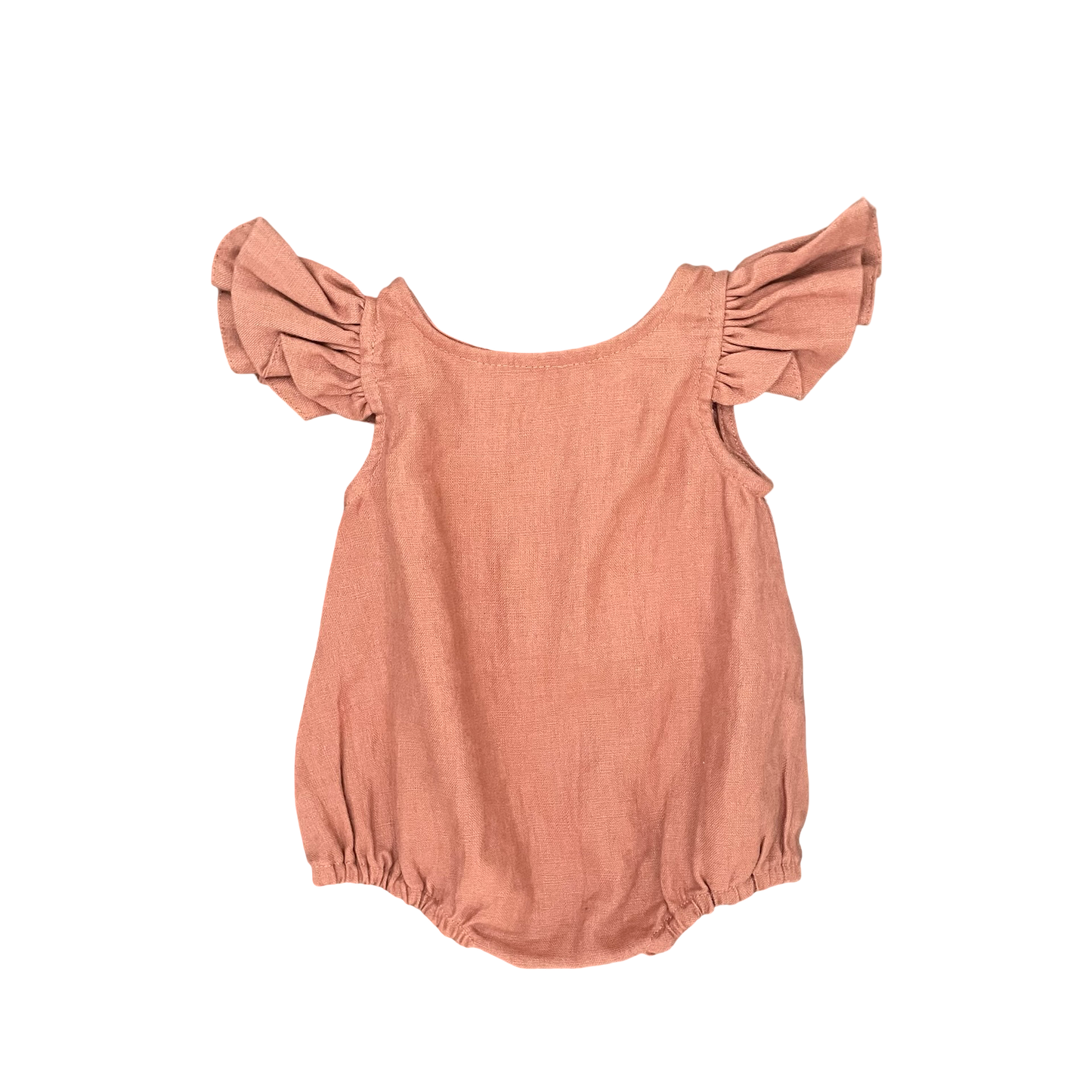 Tan Marlow & Mae Romper, 0-3M