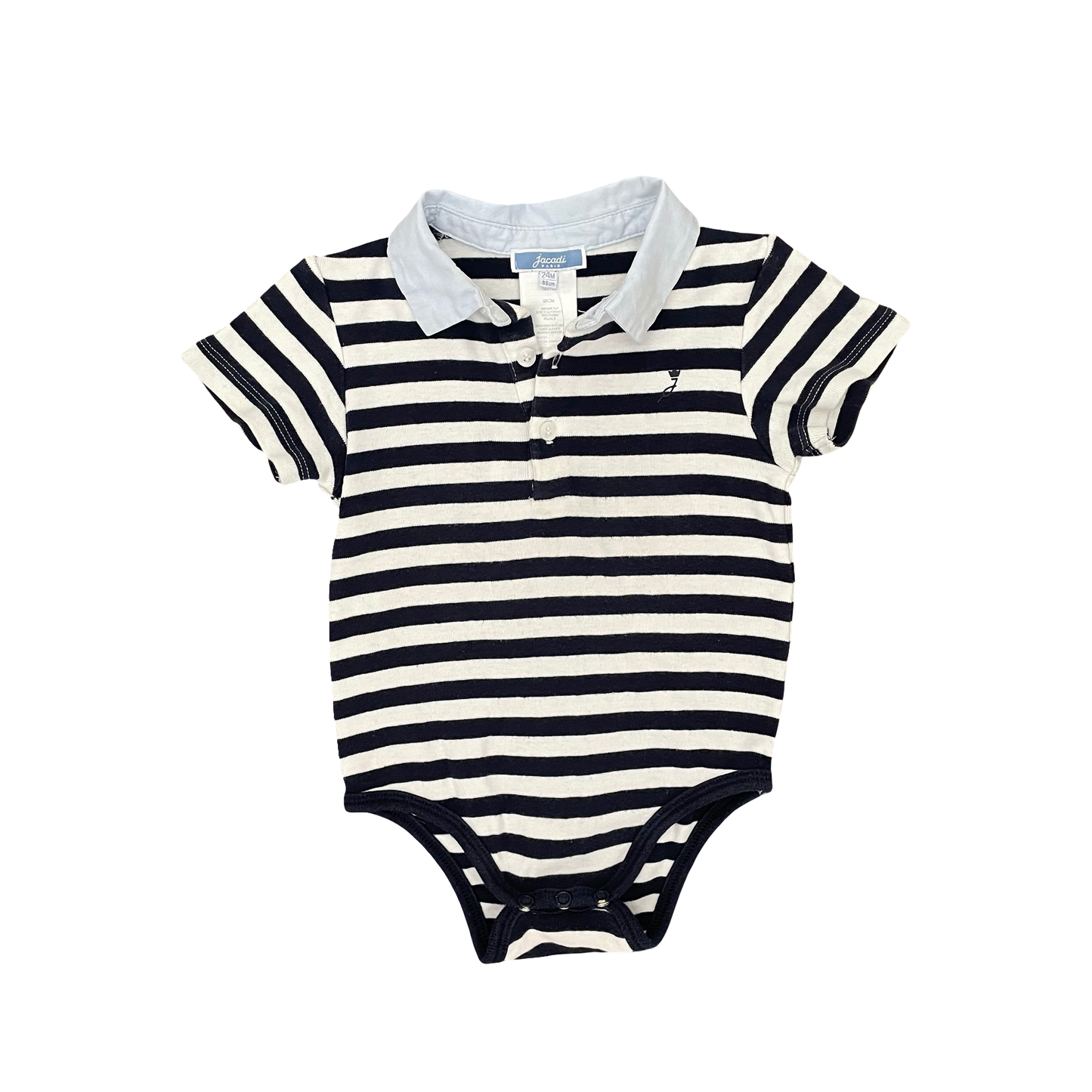 Stripe Jacadi Paris Bodysuit, 24M