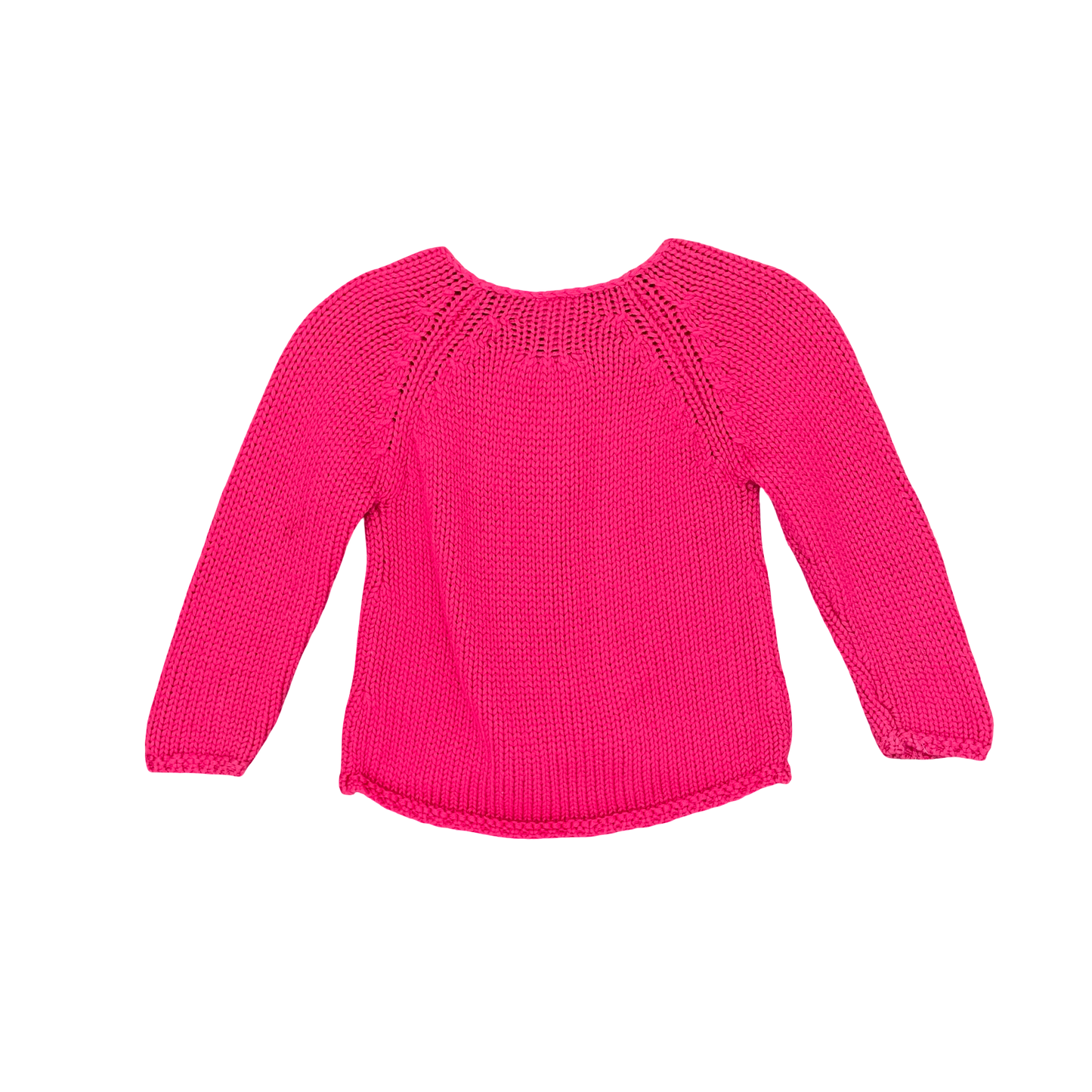 Pink Petit Bateau Wool Cardigan, 12M