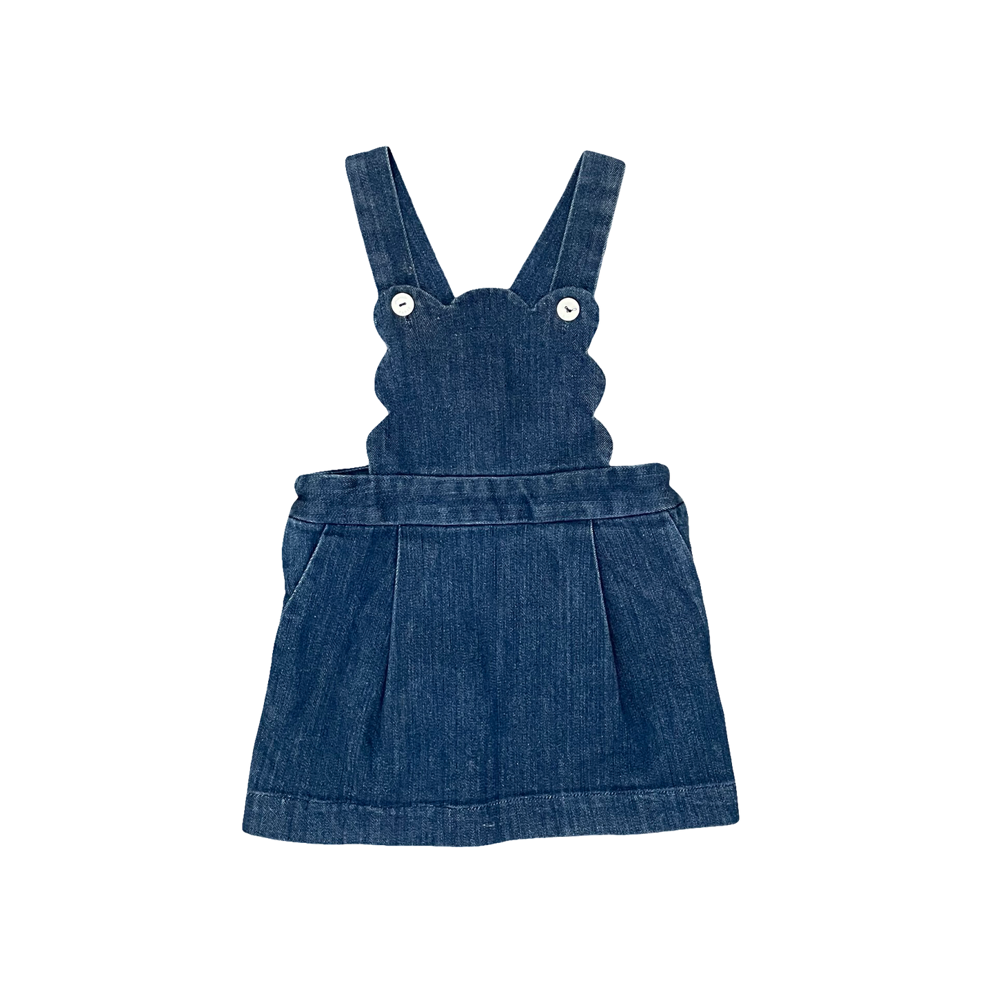 Jacadi Denim Overall Dress, 24M