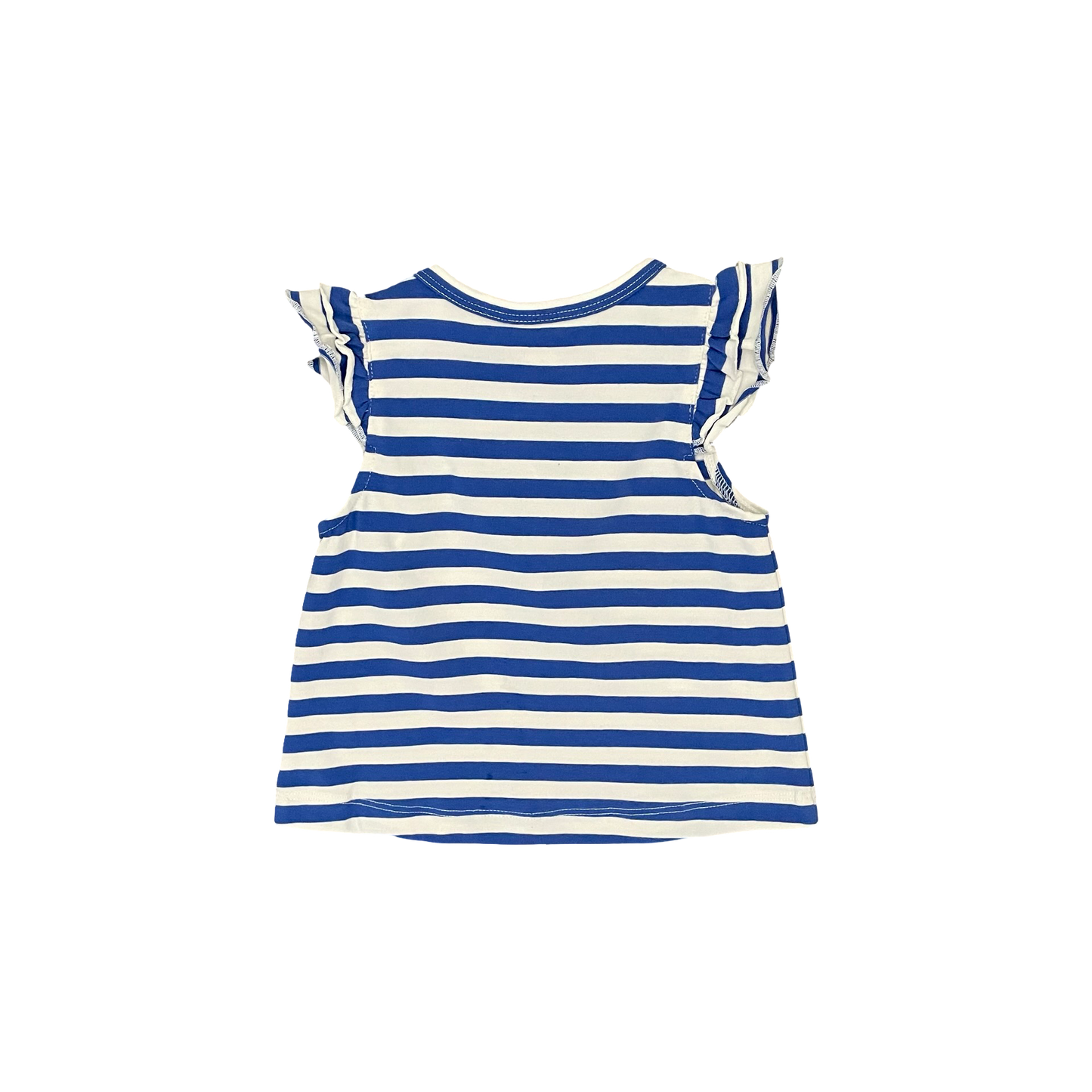Blue stripe Nature Baby T-Shirt, 6-12M
