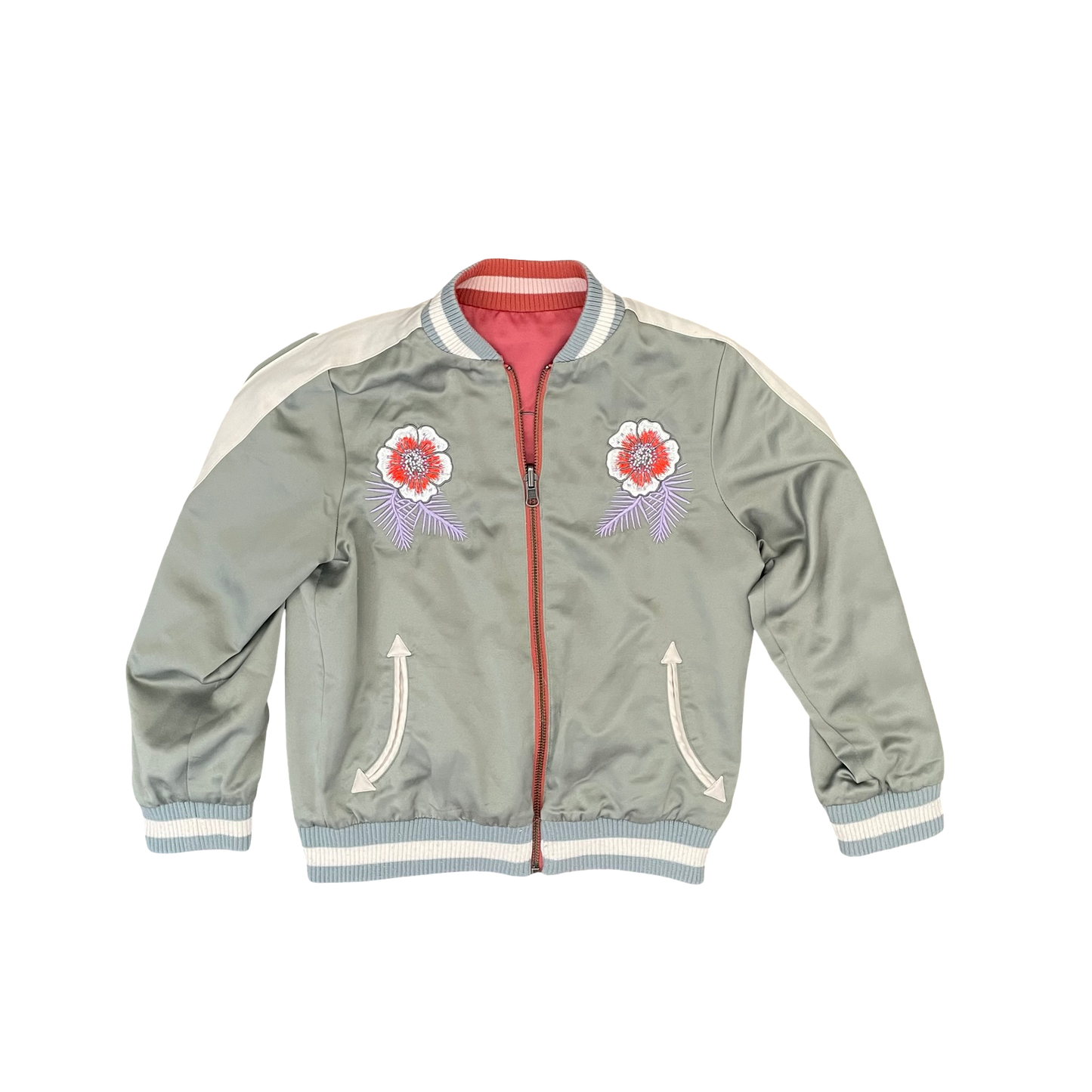 Multi Stella McCartney Reversible Bomber Jacket, 8Y