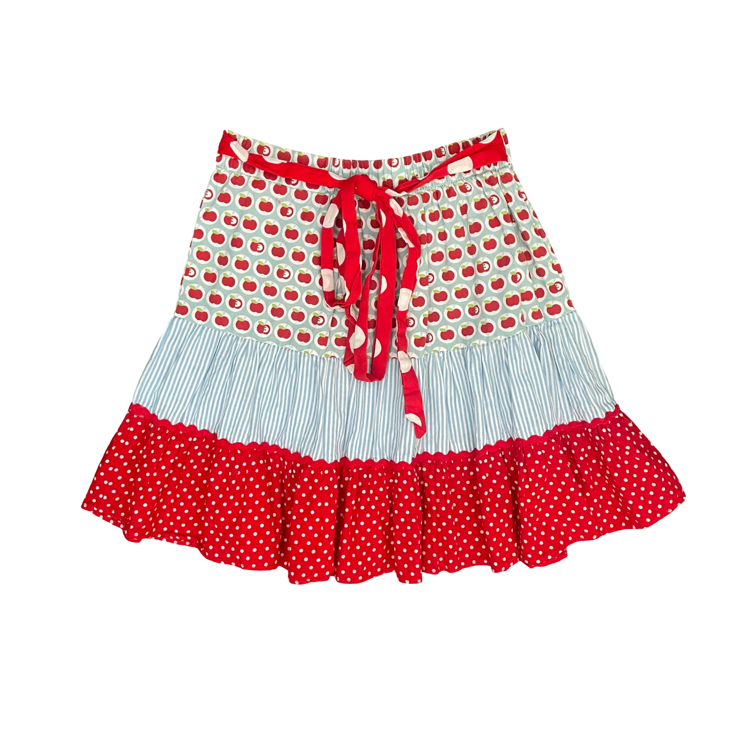 Multi apples Oobi Skirt, 6Y