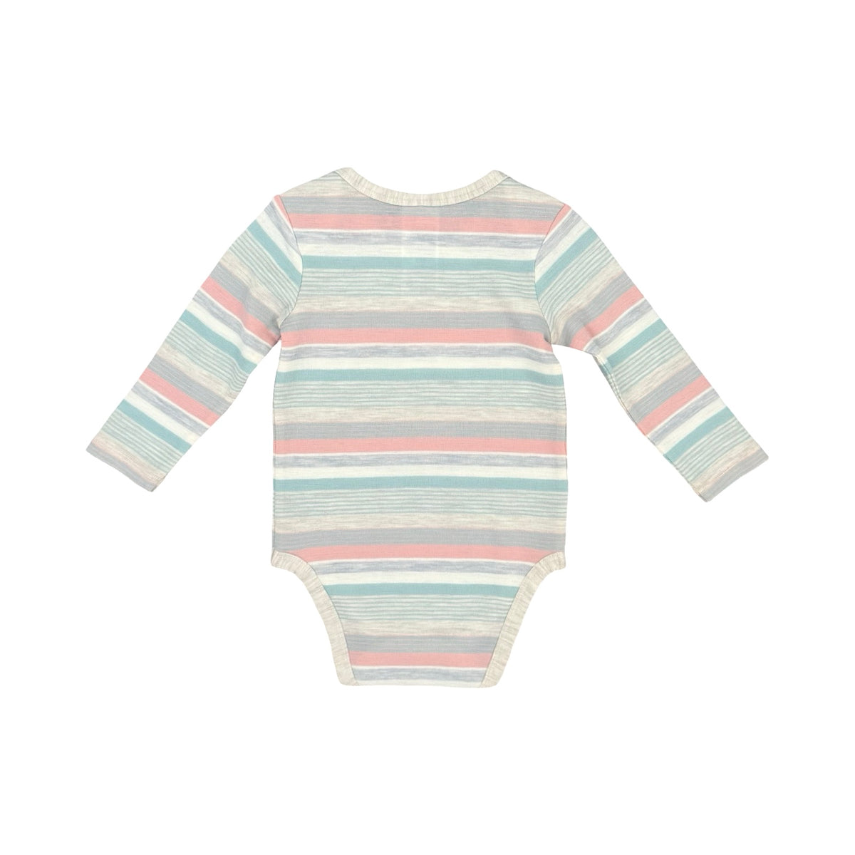 Stripe Love to Dream Merino Wool Bodysuit, 6-12M