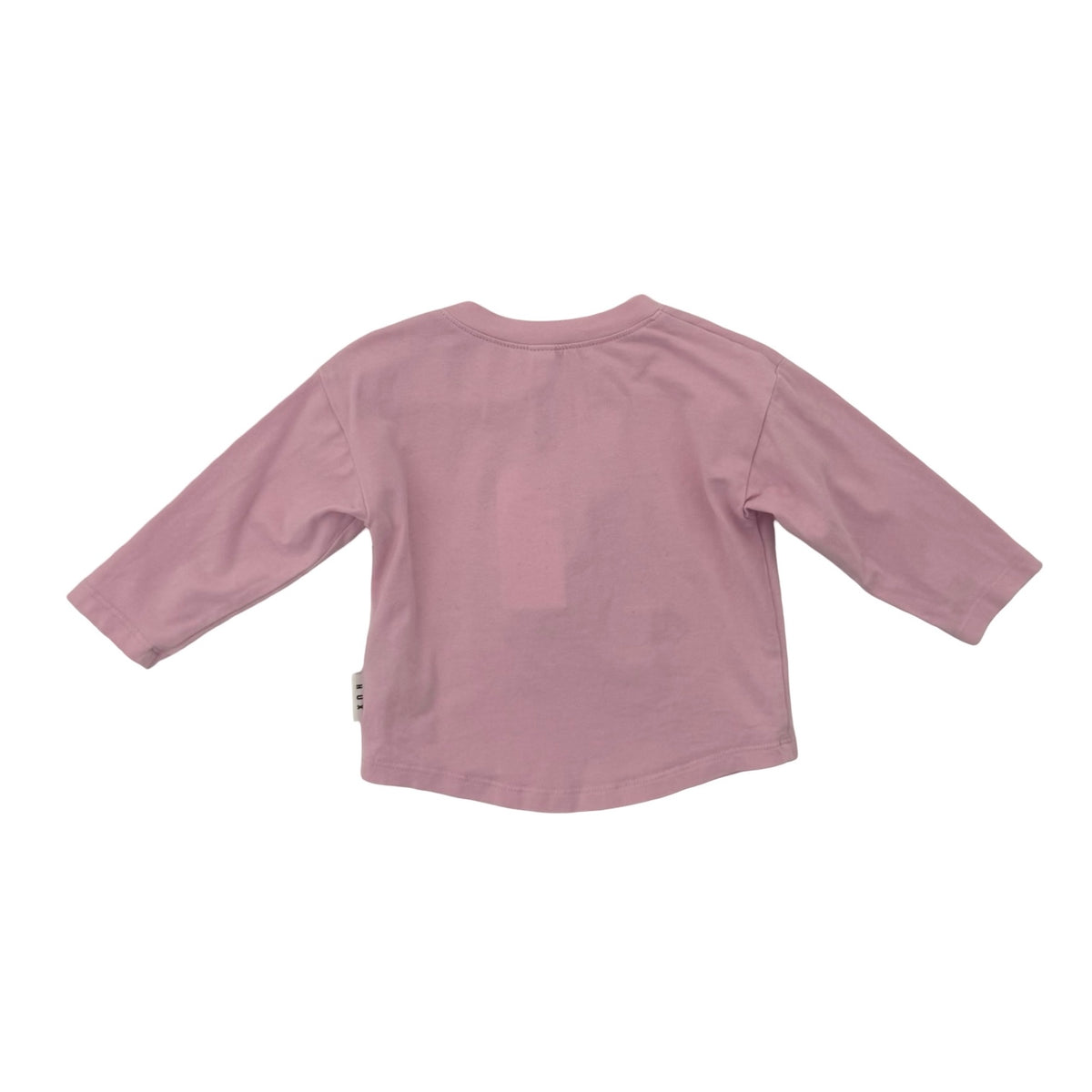 Pink Hux Long Sleeve Top, 6-12M