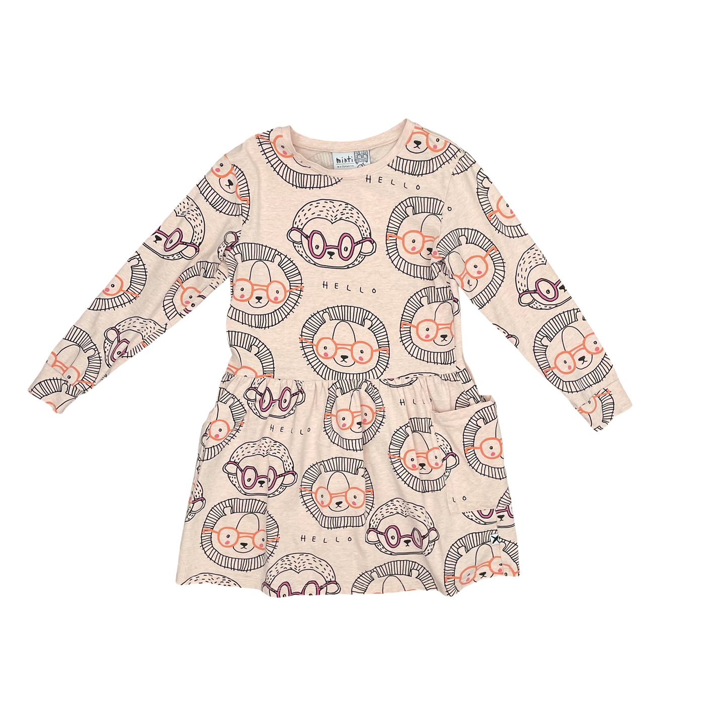 Peach Minti Dress, 7Y