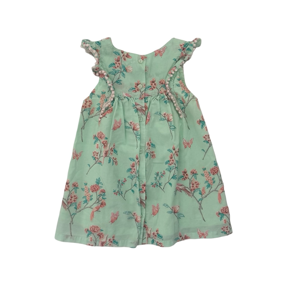 Aqua Purebaby Dress, 6-12M