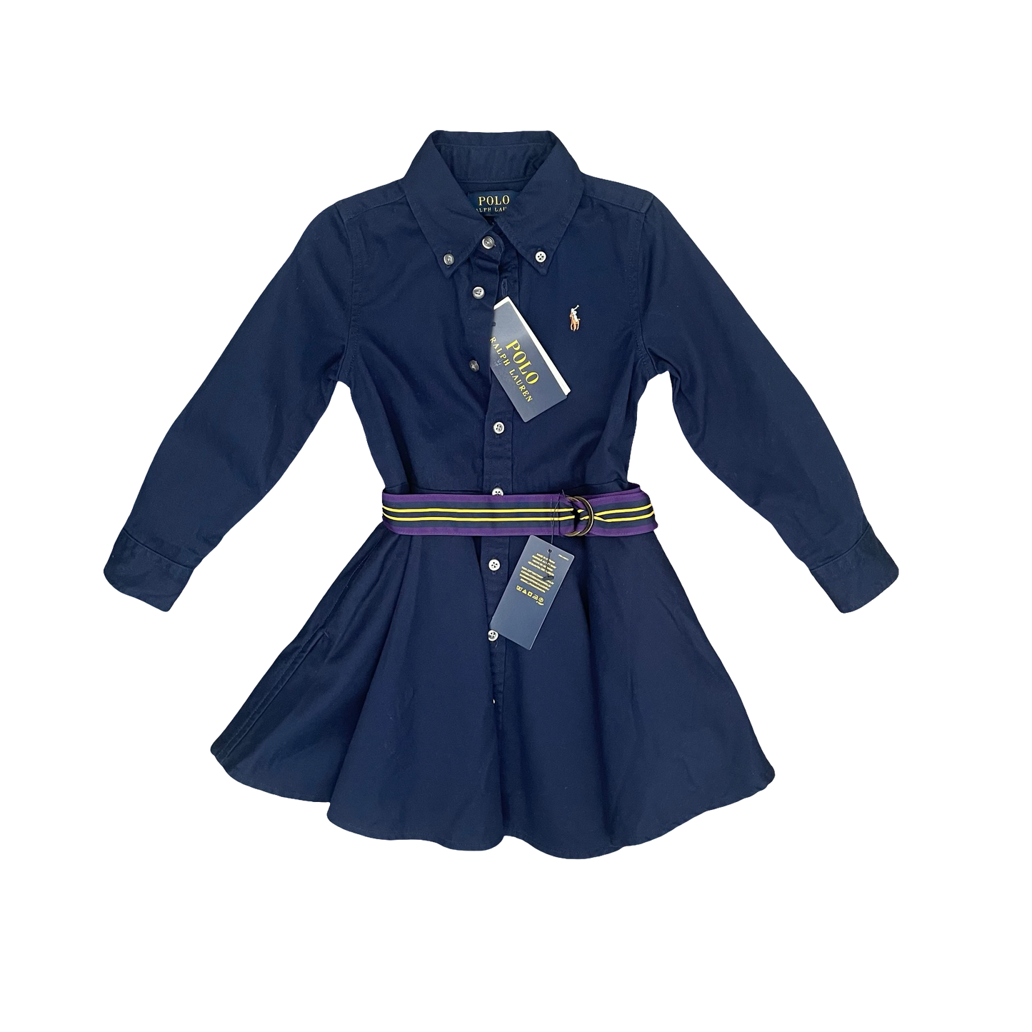Navy Polo Ralph Lauren Dress, 3Y