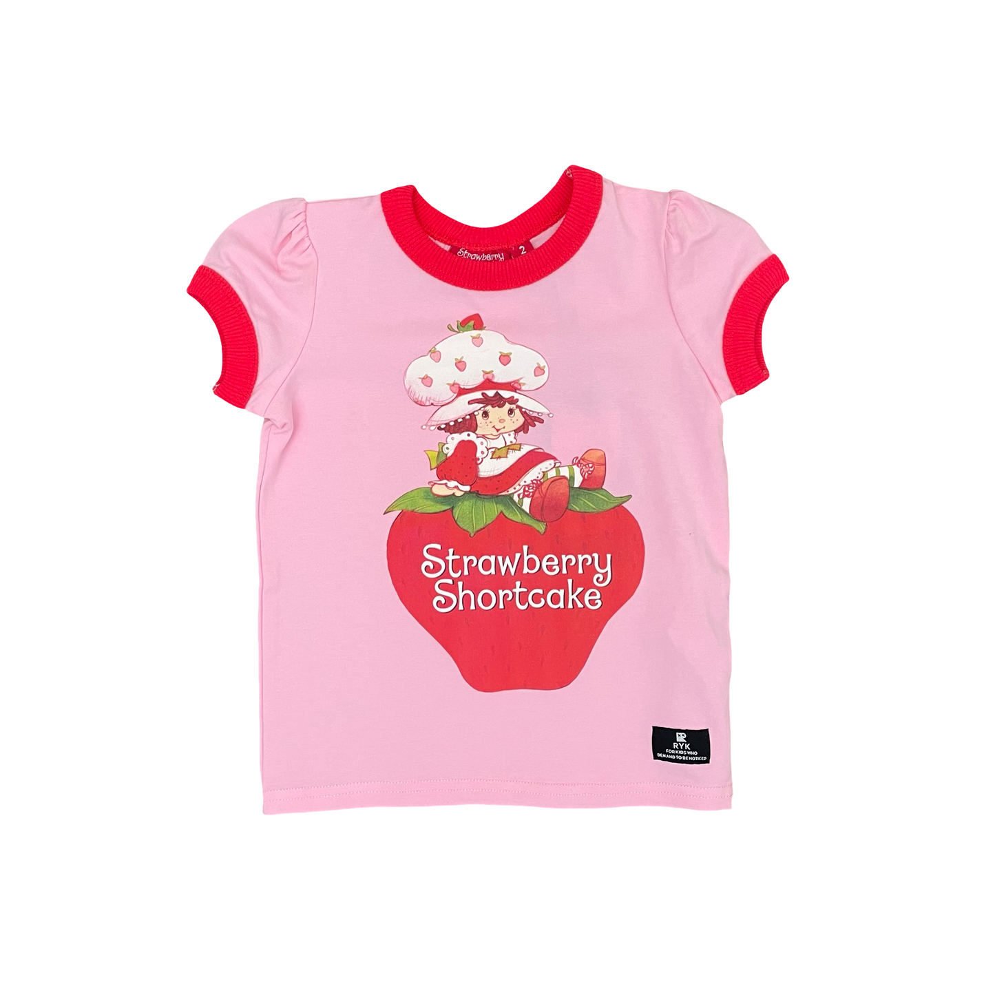 Pink Rock Your Kid Strawberry Delight T-Shirt, 2Y
