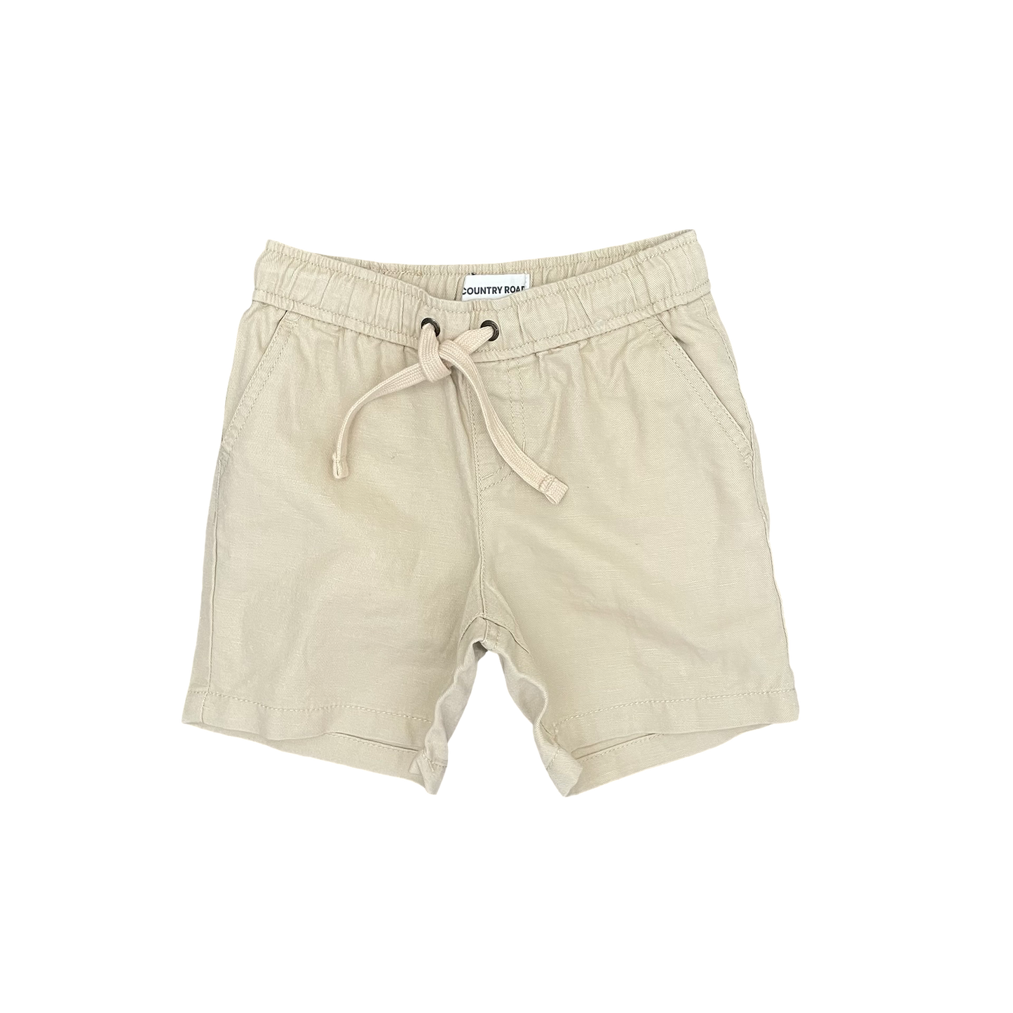Ecru Country Road Shorts, 3Y