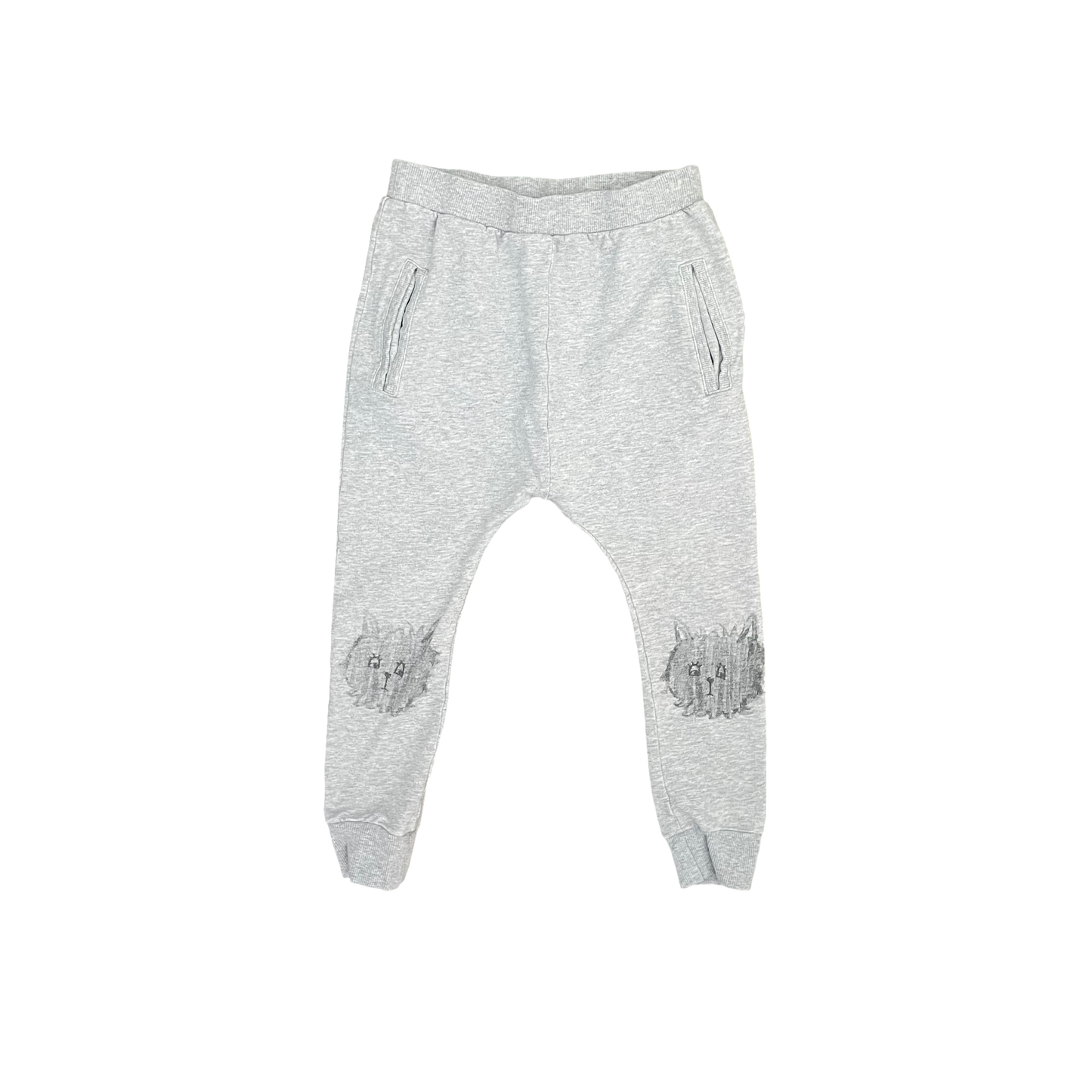 Grey Minti Track Pants, 5Y