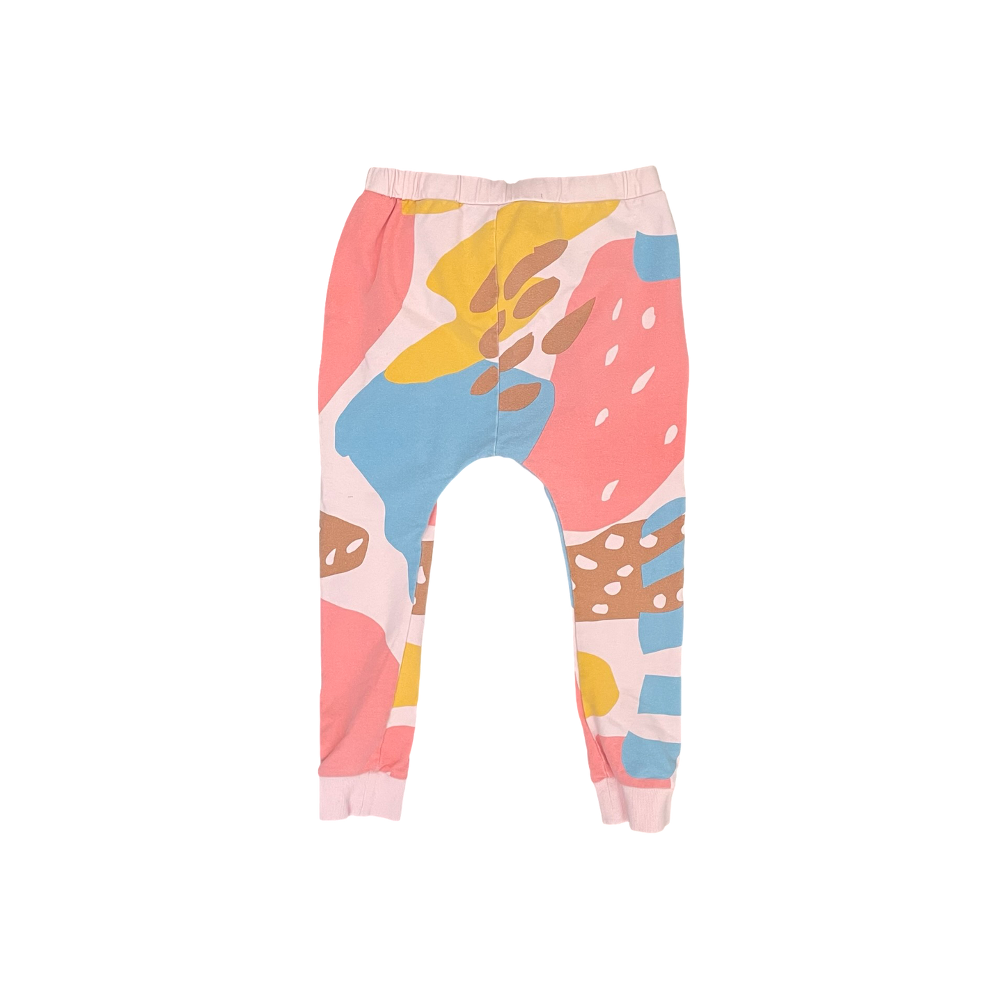 Pink multi Minti Track Pants, 7Y
