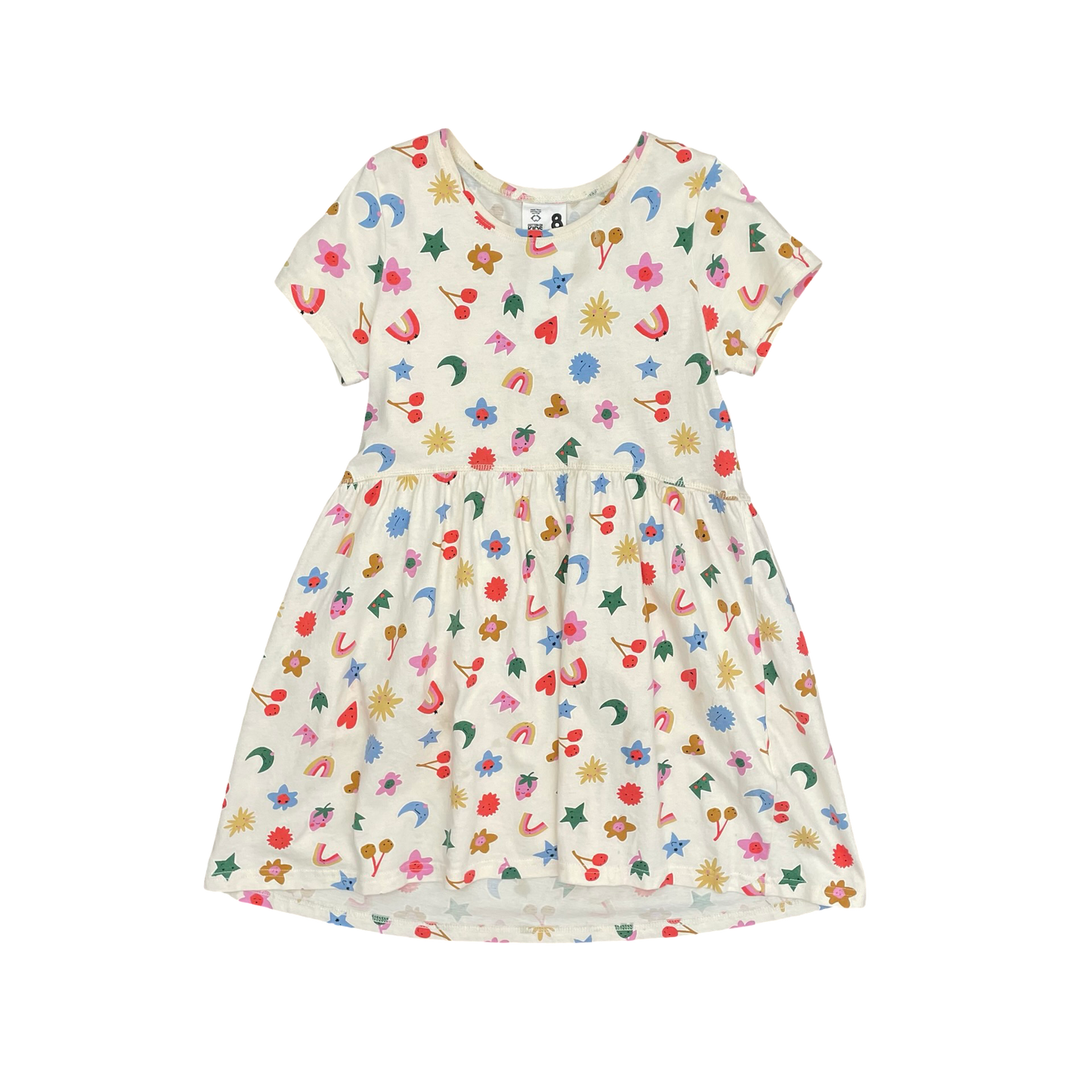 Multi Cotton On Kids Dress, 8Y