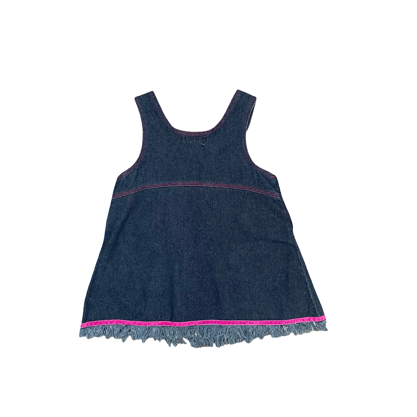Denim Scooter Dress, 2Y