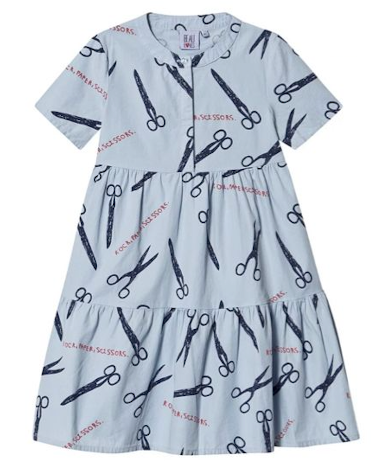 Blue Beau Loves Dress, 8-9Y