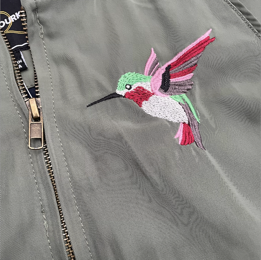 Khaki Rock Your Kid Bomber Jacket, 2Y