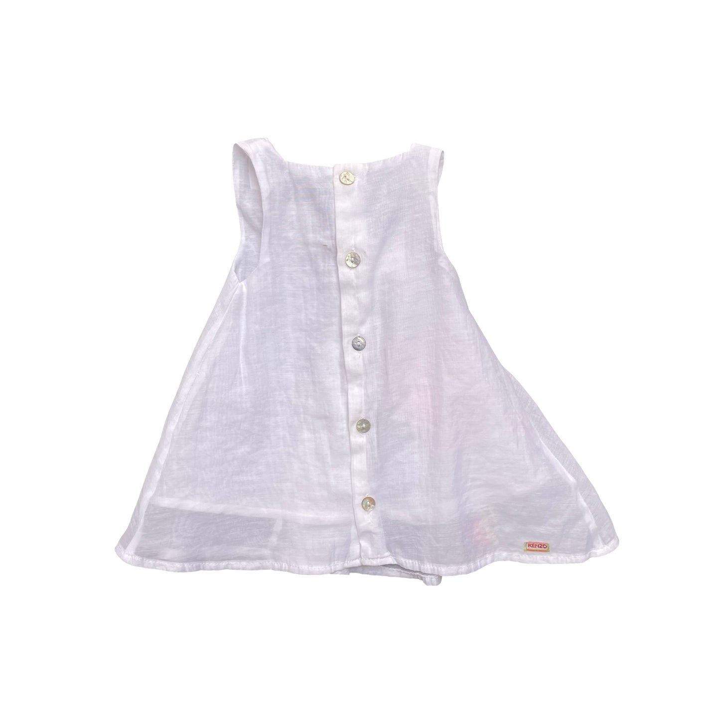 White Kenzo Dress, Newborn