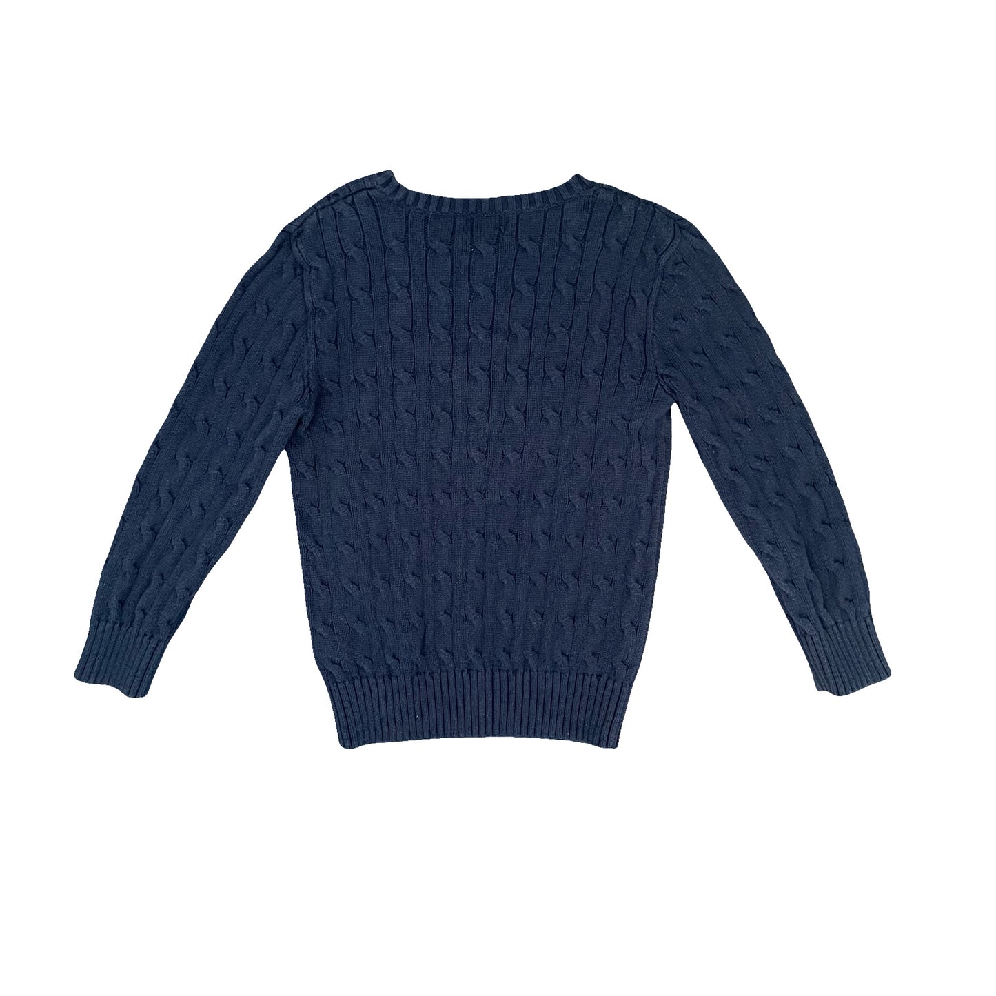 Navy Polo Ralph Lauren Knit Jumper, 7Y