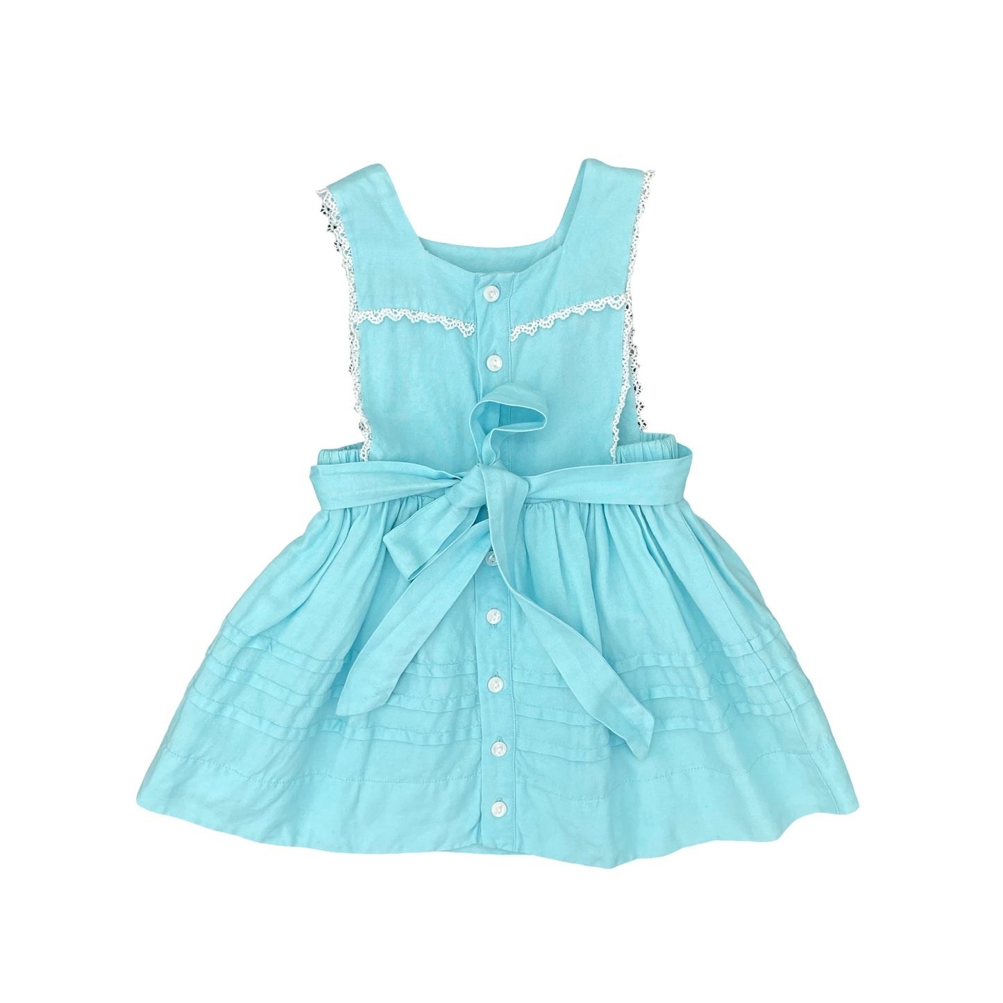 Blue Lacey Lane Dress, 4Y