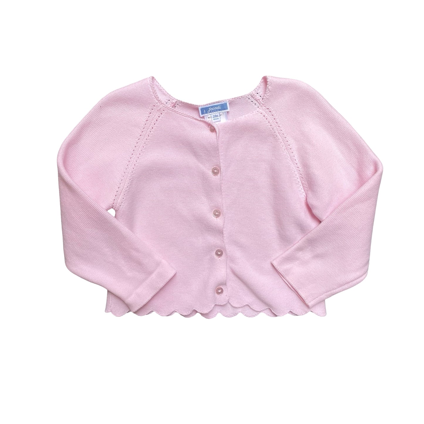 Pink Jacadi Cardigan, 2Y
