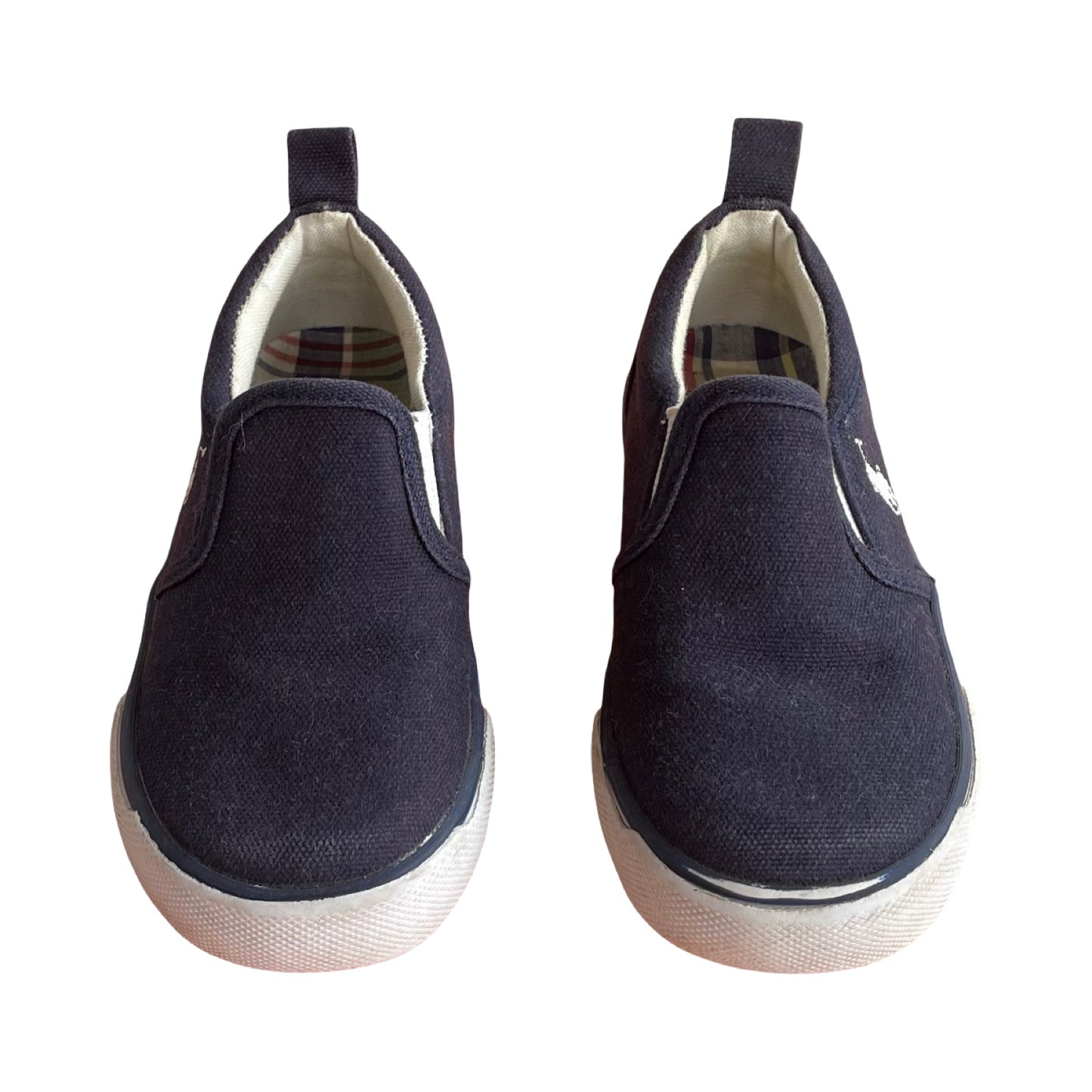Navy Polo Ralph Lauren Canvas Shoes, EUR 24