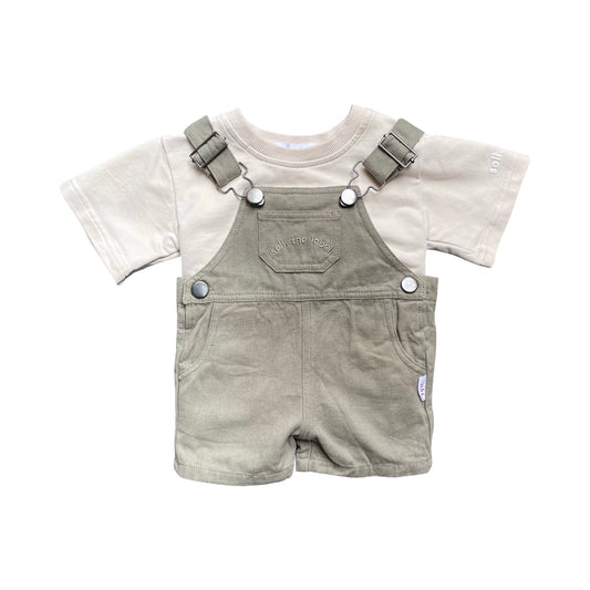 Khaki Soll the label Overalls, 3-6M