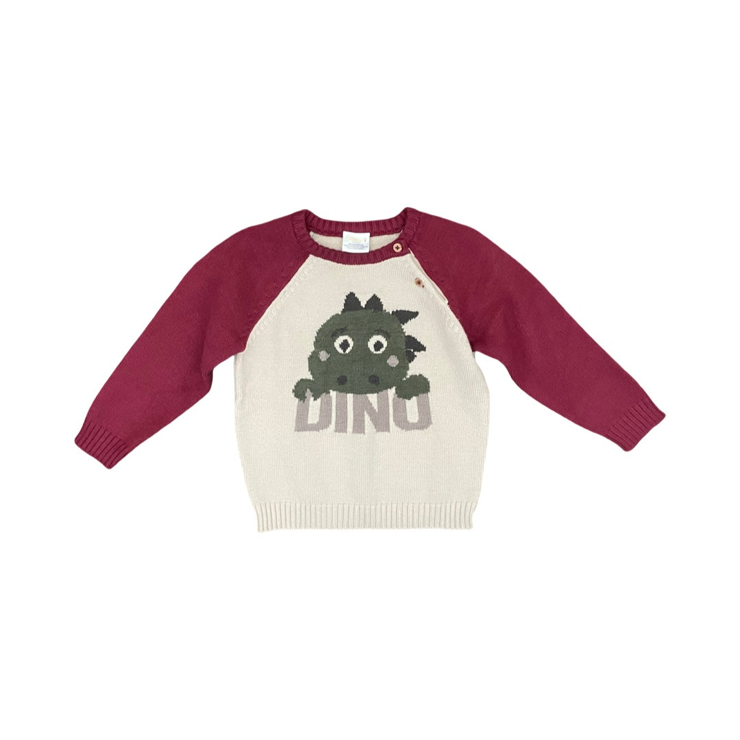Multi Maw up Knit Jumper, 2Y
