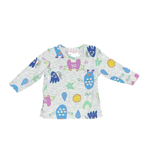 Multi monsters Gorman Playground Long Sleeve Top, 0-3M