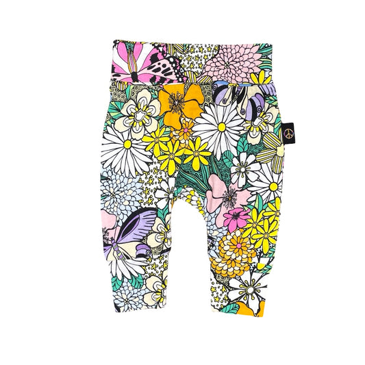 Bliss floral Kip & Co Leggings, 3-6M