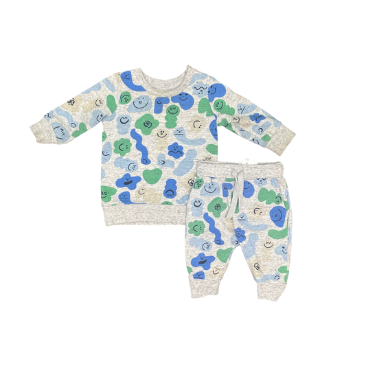 Multi clouds Seed Tracksuit, 0-3M