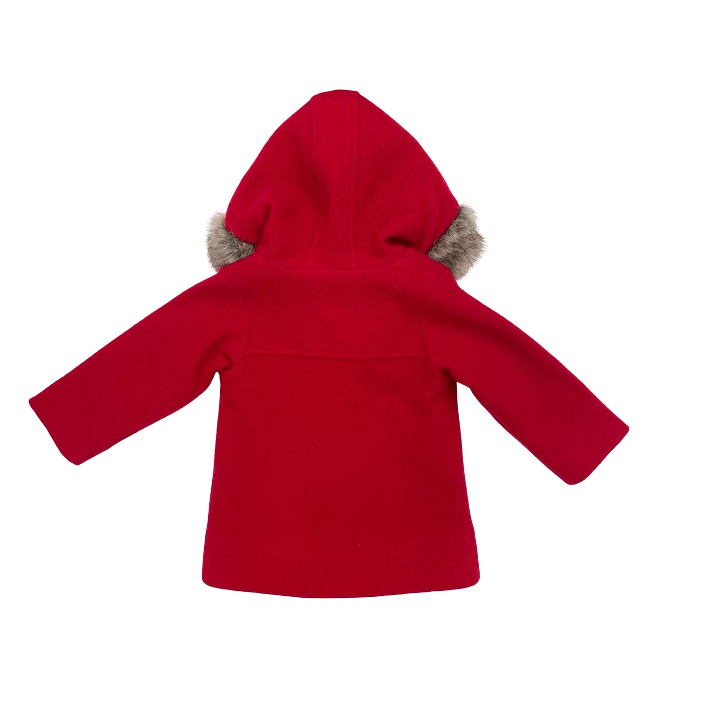 Garnet Purebaby Duffle Coat, 3Y