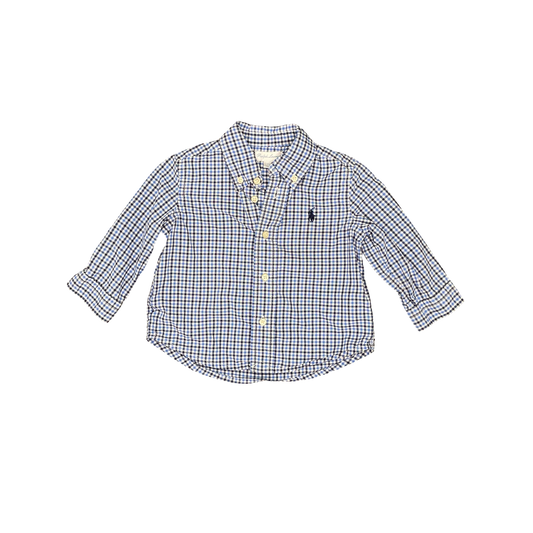 Check Ralph Lauren Shirt, 9M
