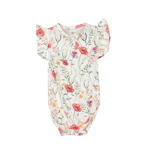 Poppy Snuggle Honey Bodysuit, 6-12M