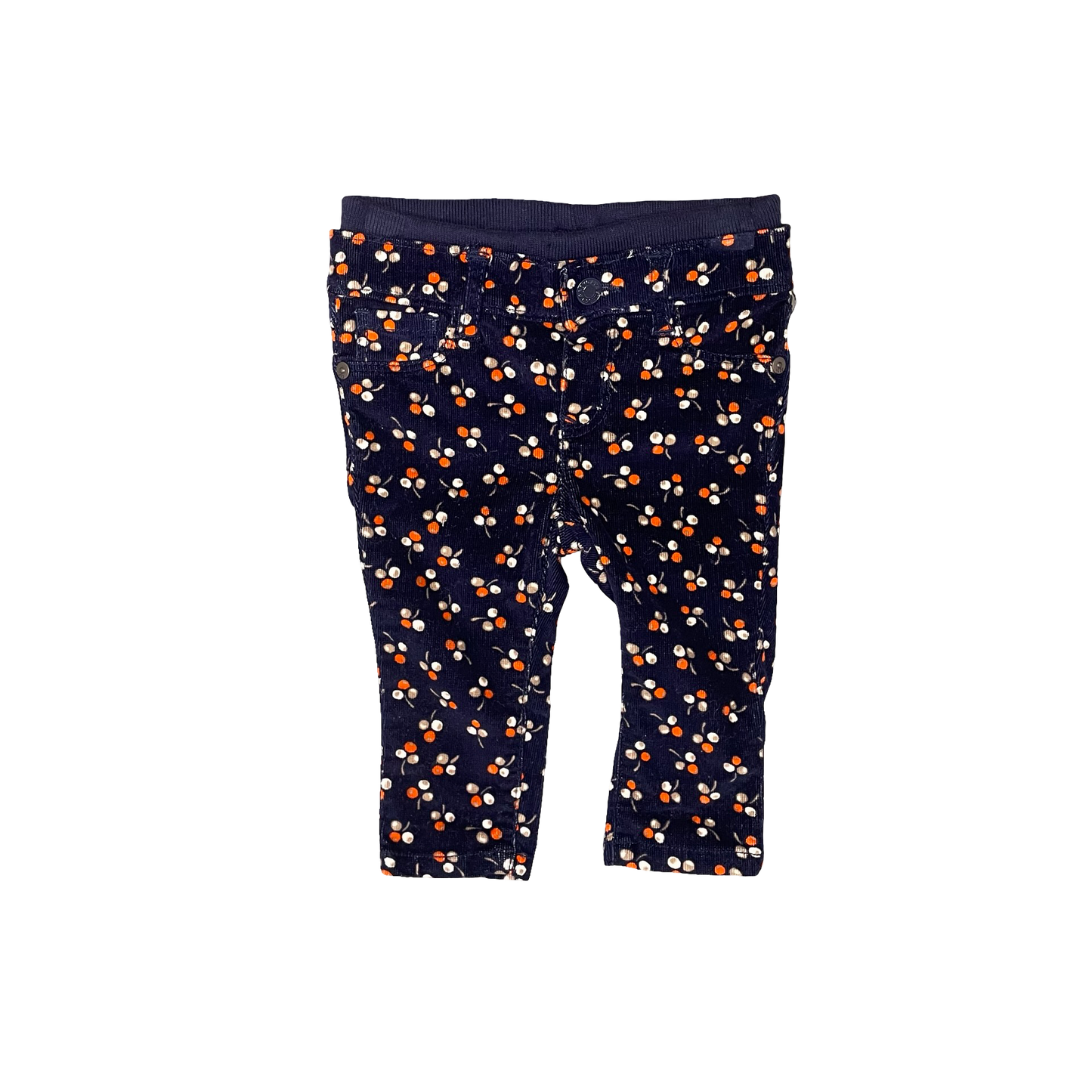 Navy Baby Gap Corduroy Pants, 6-12M